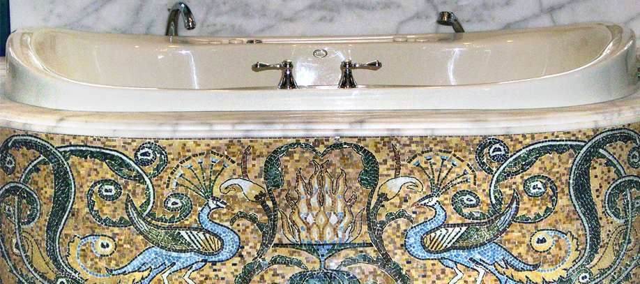 Bathtub Cover Mosaic